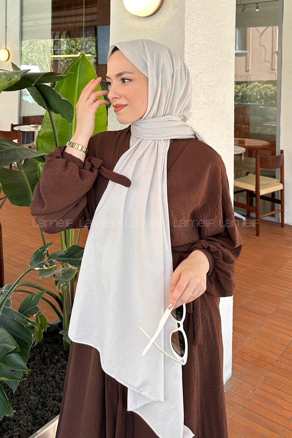 Lamelif Keten Şal Kemik