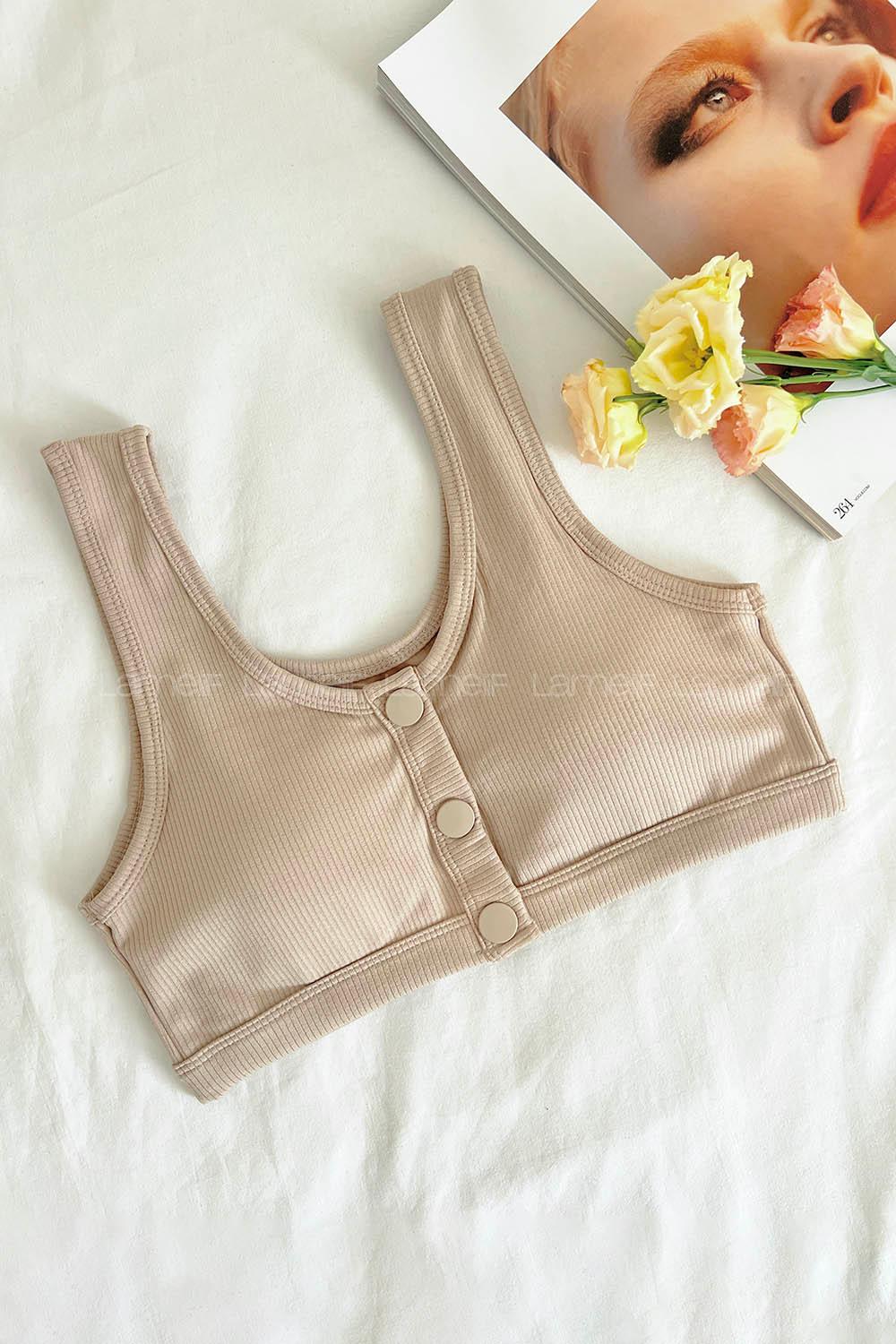 Lamelif Dantel Askılı Pedli Sporcu Sütyen