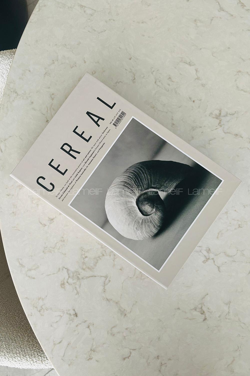 Lamelif Cereal Yazılı Dekorafif Kitap Kutusu