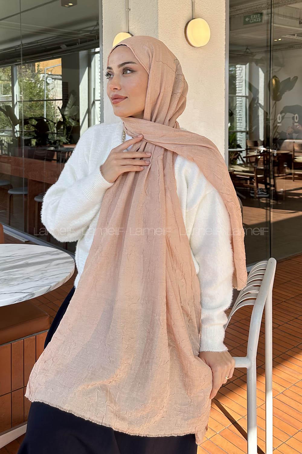 Lamelif Bambu Şal Safran