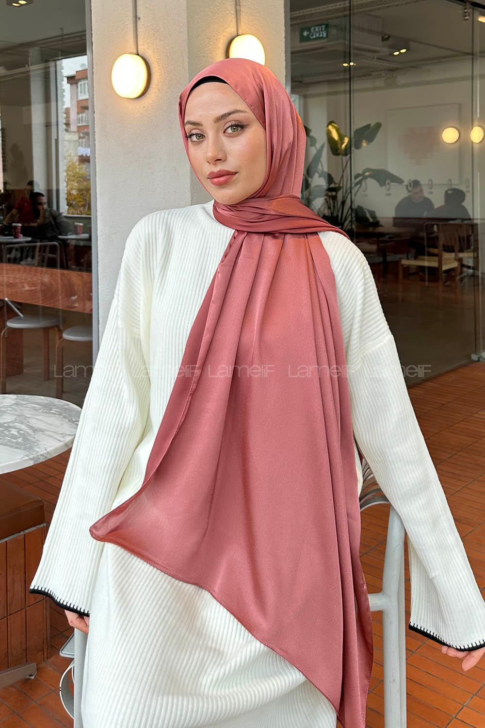 Lamelif Janjan Şal Gül Kurusu