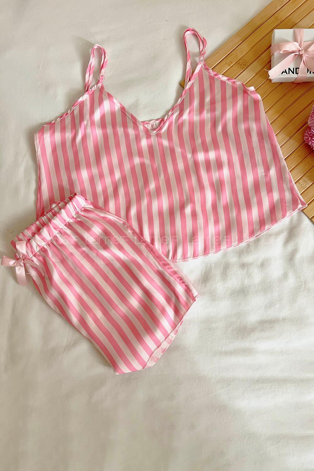 Lamelif Saten Takım Desteksiz