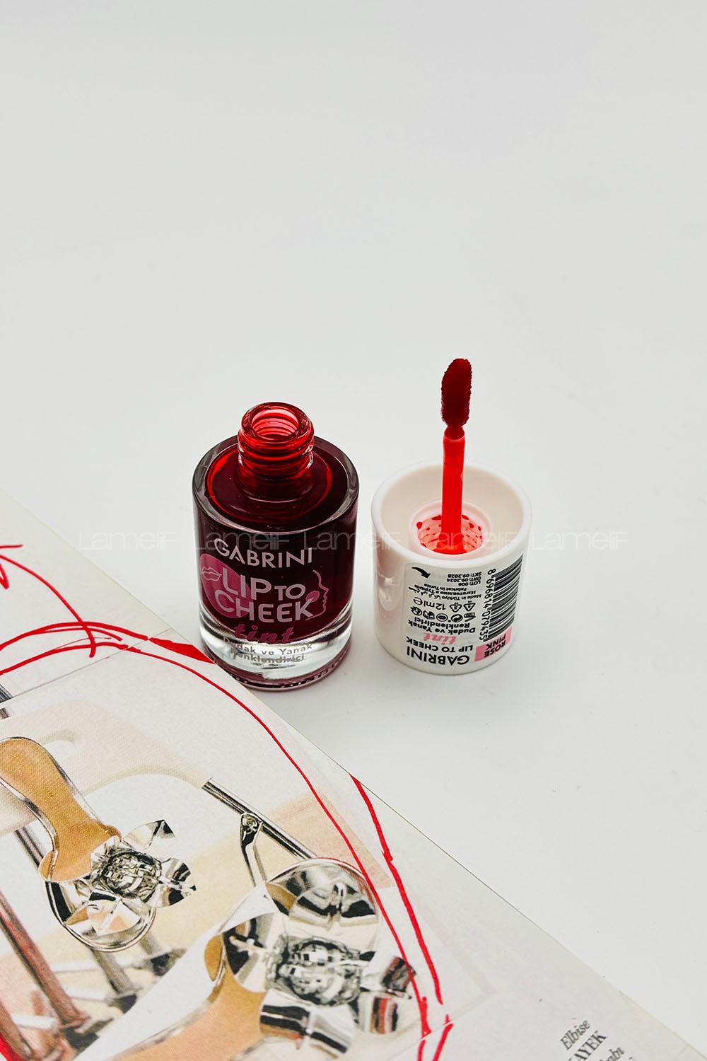 Lamelif Gabrini Lip To Cheek Tint Rose Pink