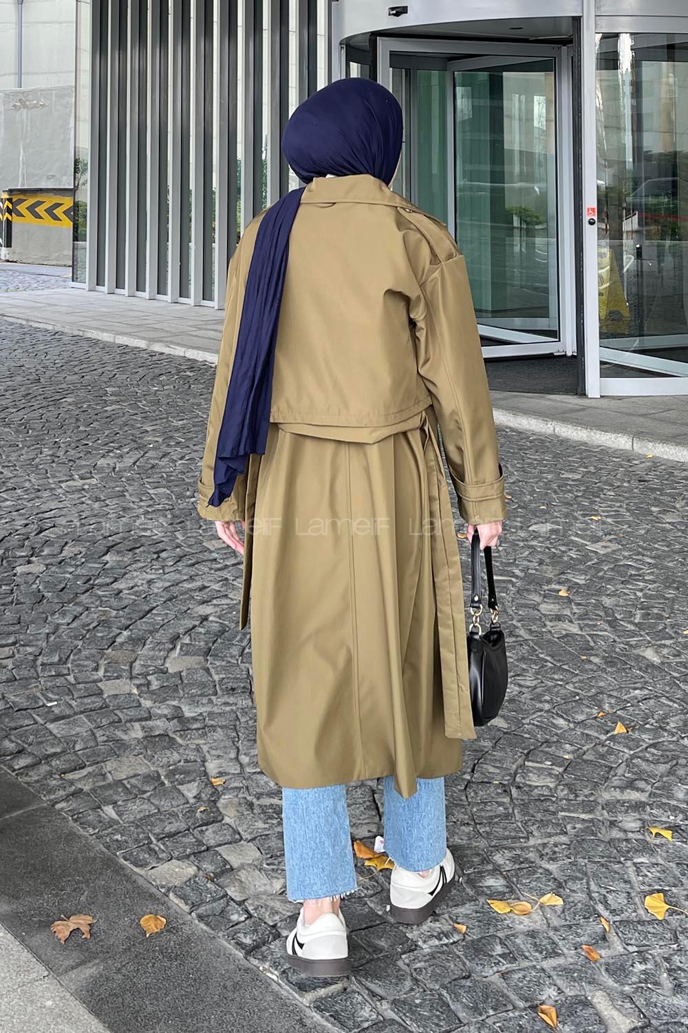 Lamelif Sihirli Trenç Haki