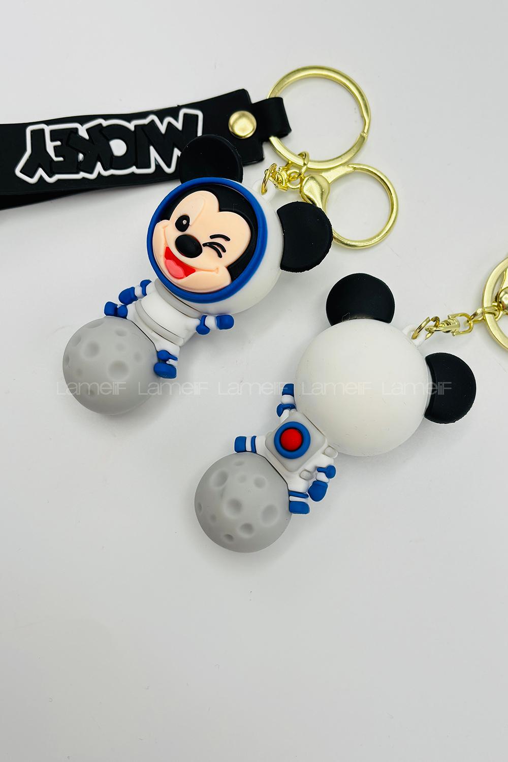 Lamelif Mıckey Anahtarlık Mavi