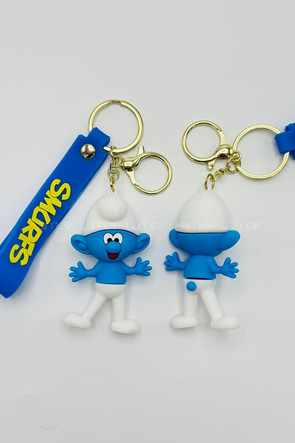 Lamelif Şirinler Anahtarlık Mavi