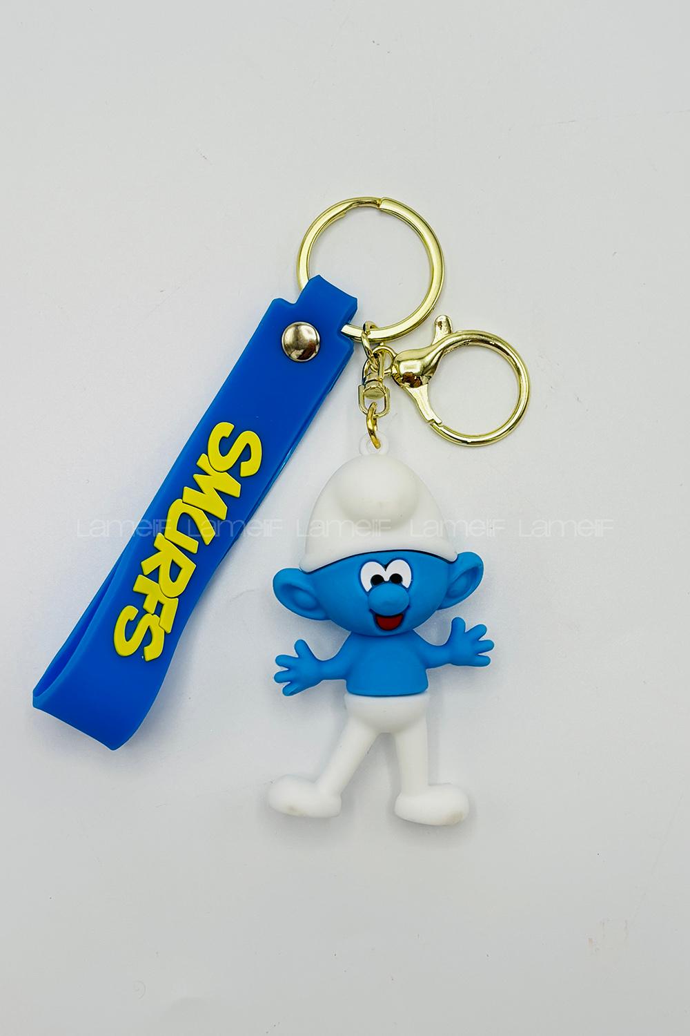 Lamelif Şirinler Anahtarlık Mavi