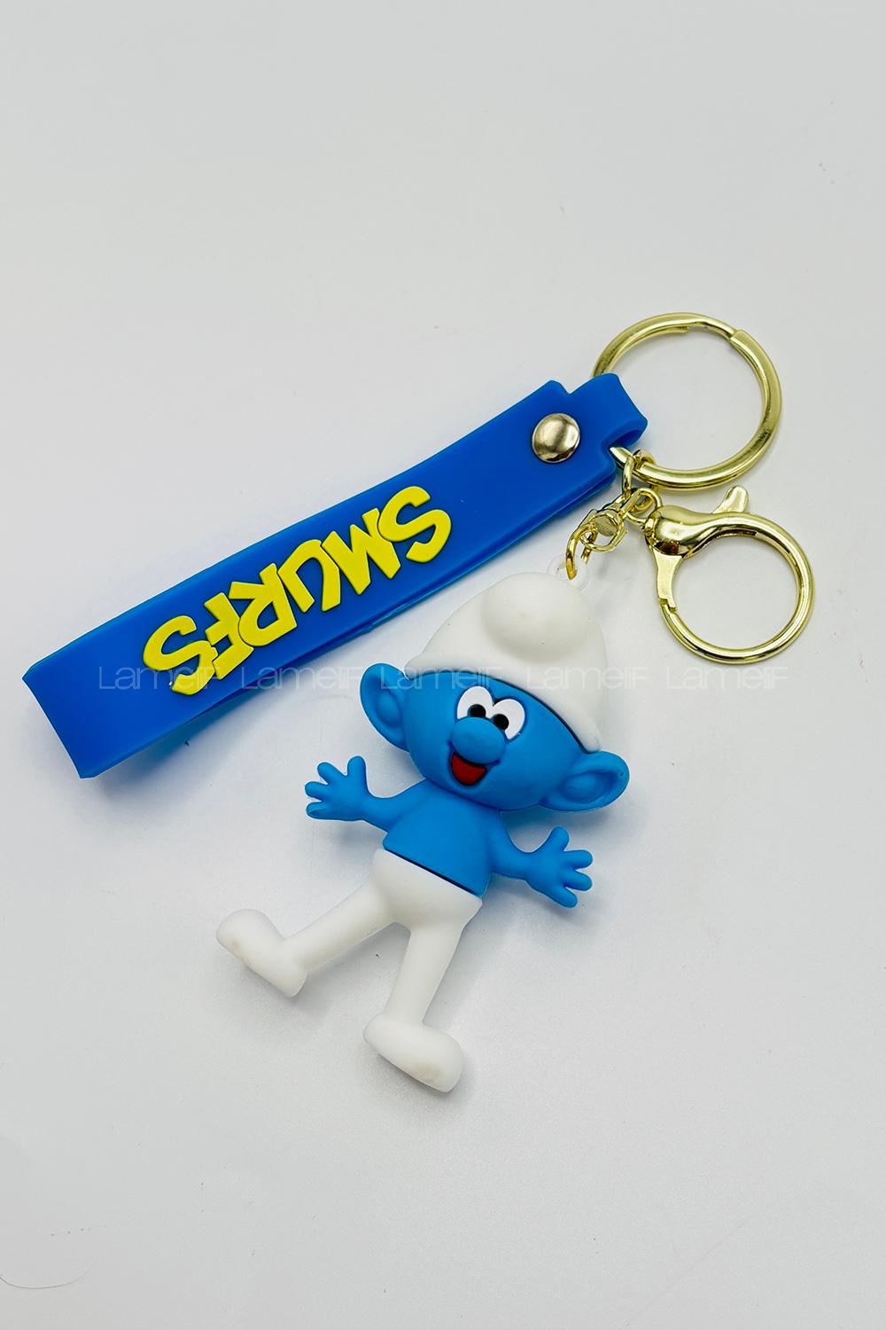 Lamelif Şirinler Anahtarlık Mavi