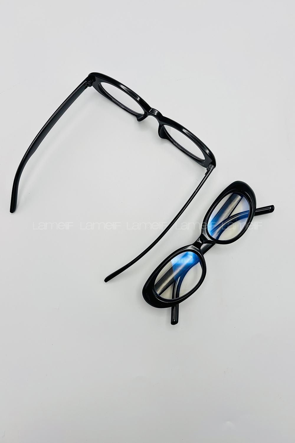 Lamelif July Siyah Çerçeve Şeffaf İmaj Gözlük