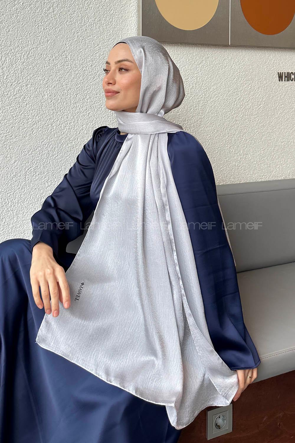 Lamelif Janjan Şal Gri