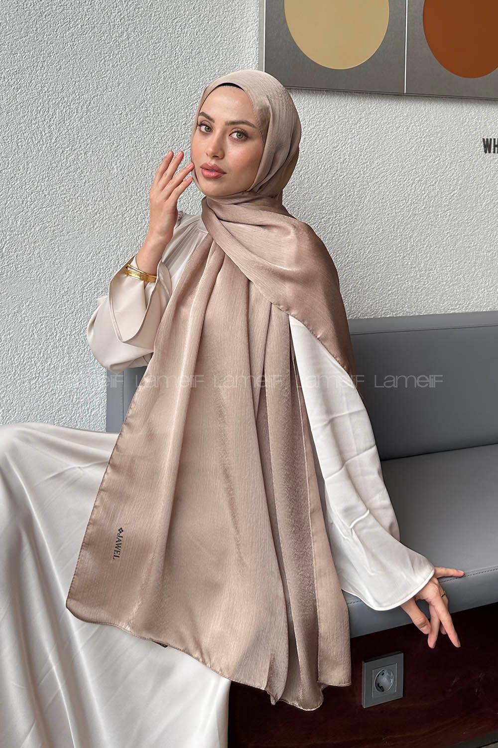 Lamelif Janjan Şal Vizon