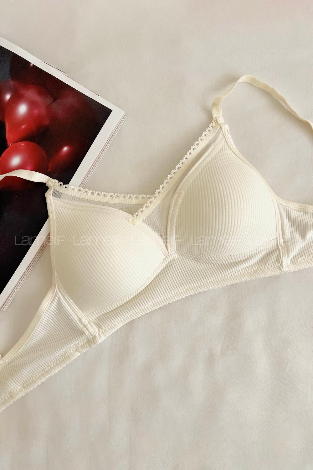 Lamelif Dantelli Push Up Sütyen