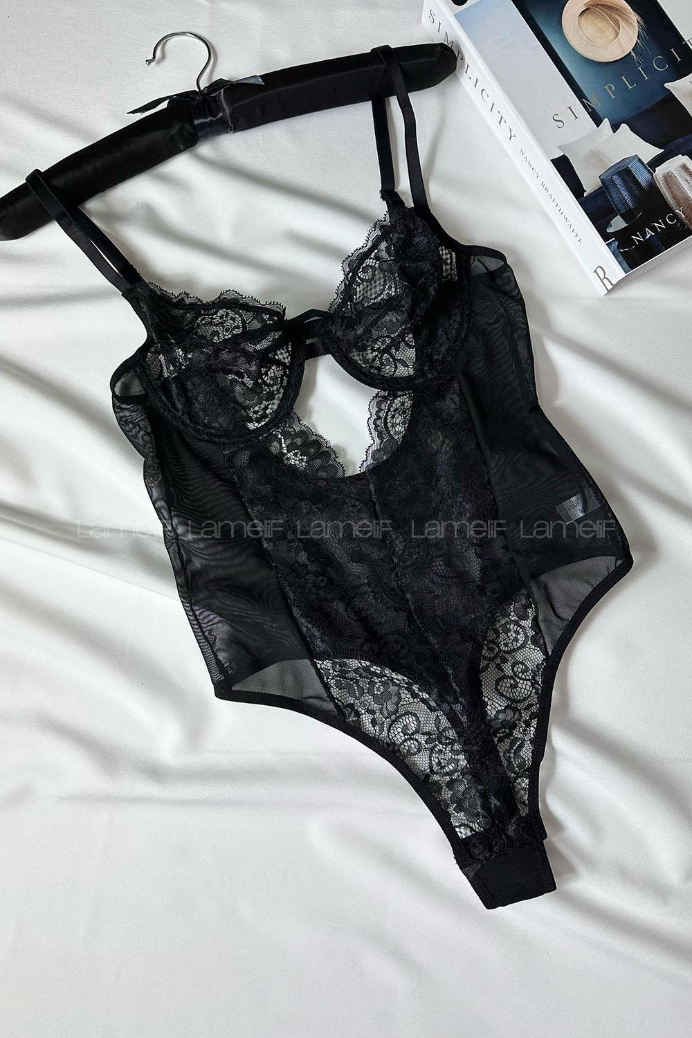 Lamelif Body Suit Dantel