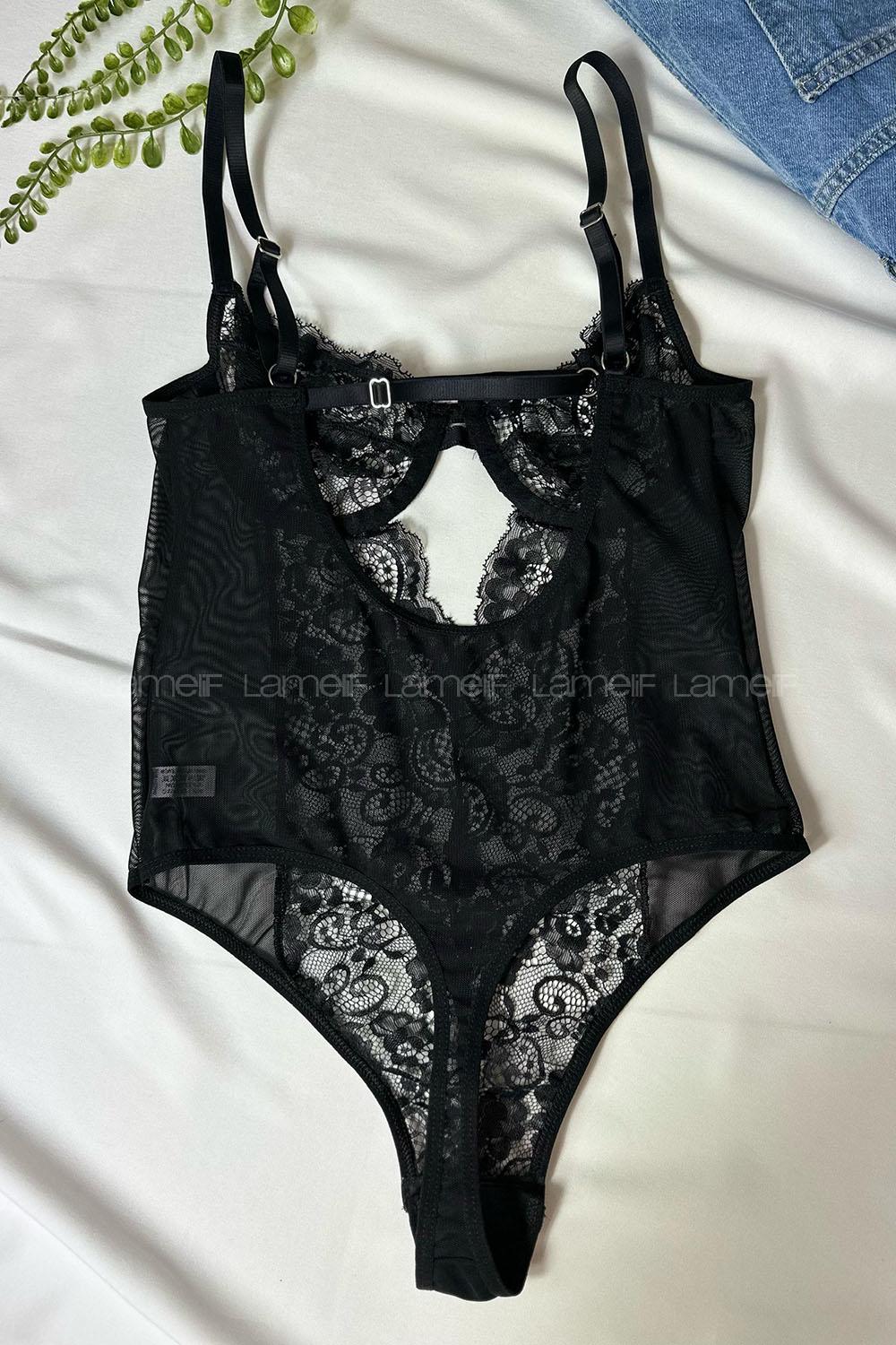 Lamelif Body Suit Dantel