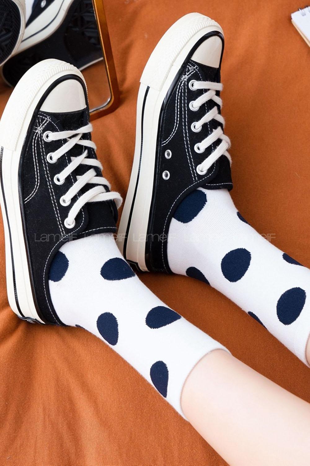 Lamelif 6lı Puantiye Kolej Çorap