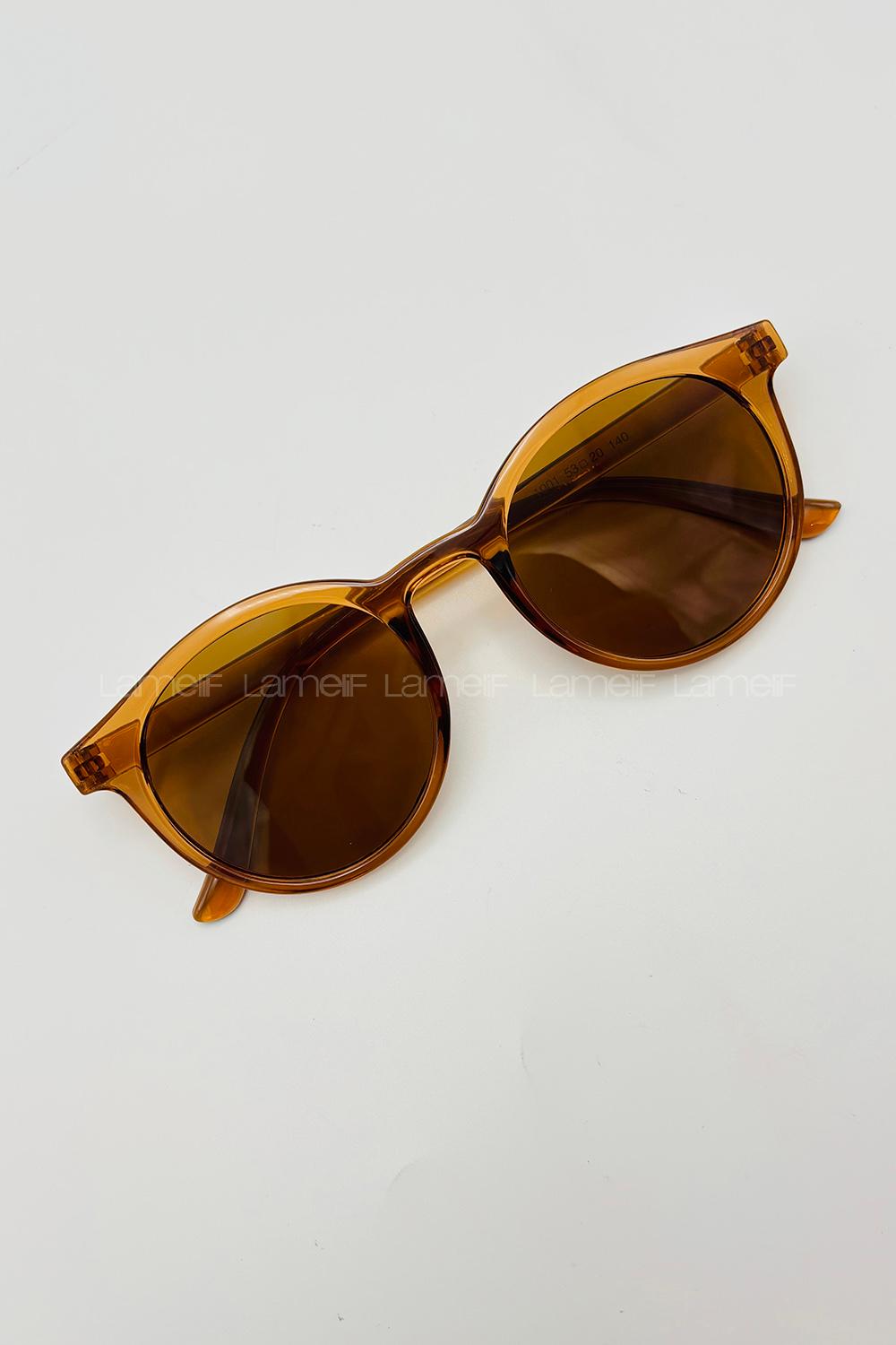 Lamelif Ayriss Kahverengi Güneş Gözlüğü