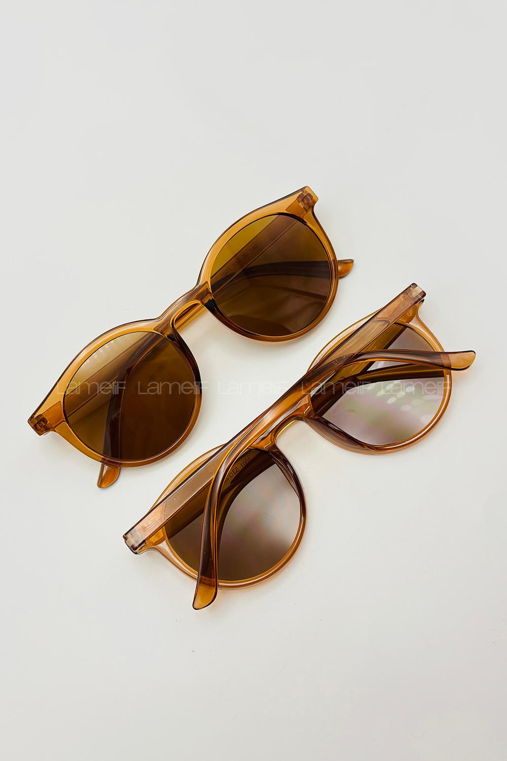 Lamelif Ayriss Kahverengi Güneş Gözlüğü