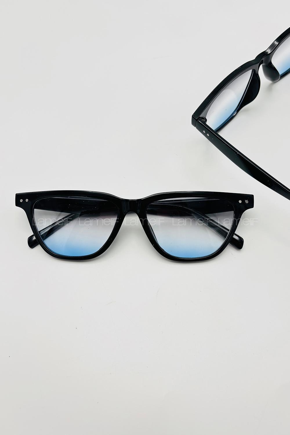 Lamelif Elys Mavi Blok Renkli Güneş Gözlüğü