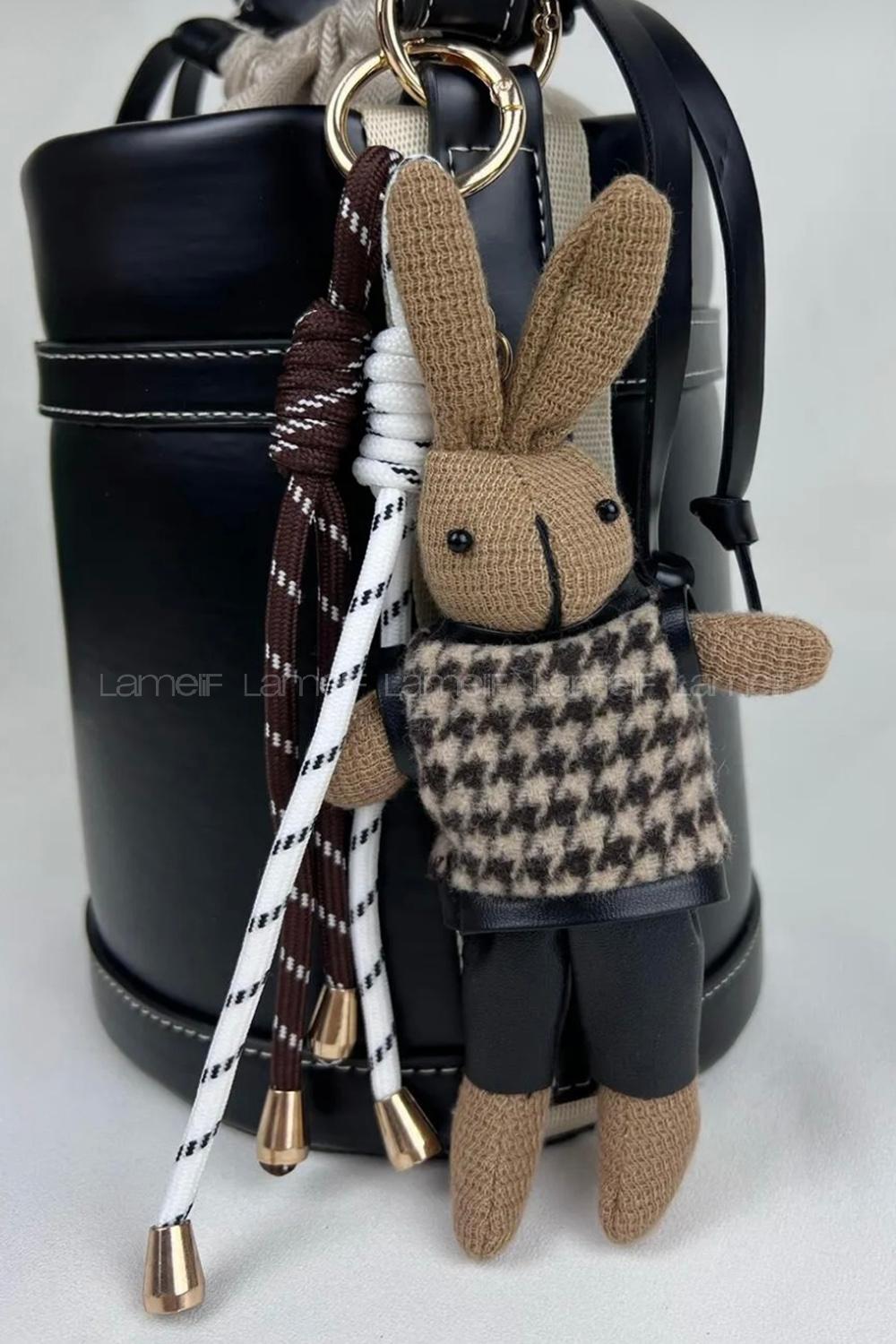 Lamelif Örgü Bebek Çanta Charmı