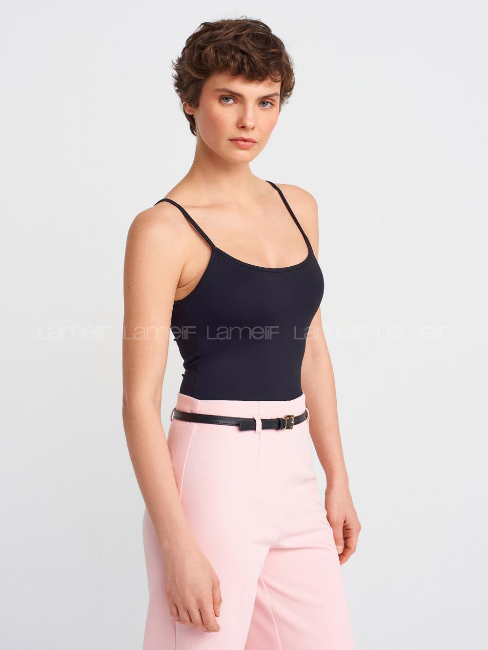 Black Crew Neck Short Arm Cotton Fabric Unprinted T-shirt