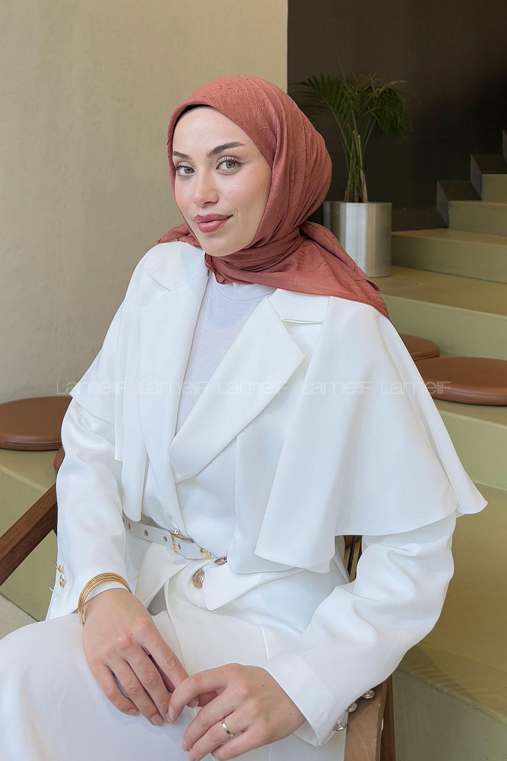 Lamelif Bambu Eşarp Tarçın