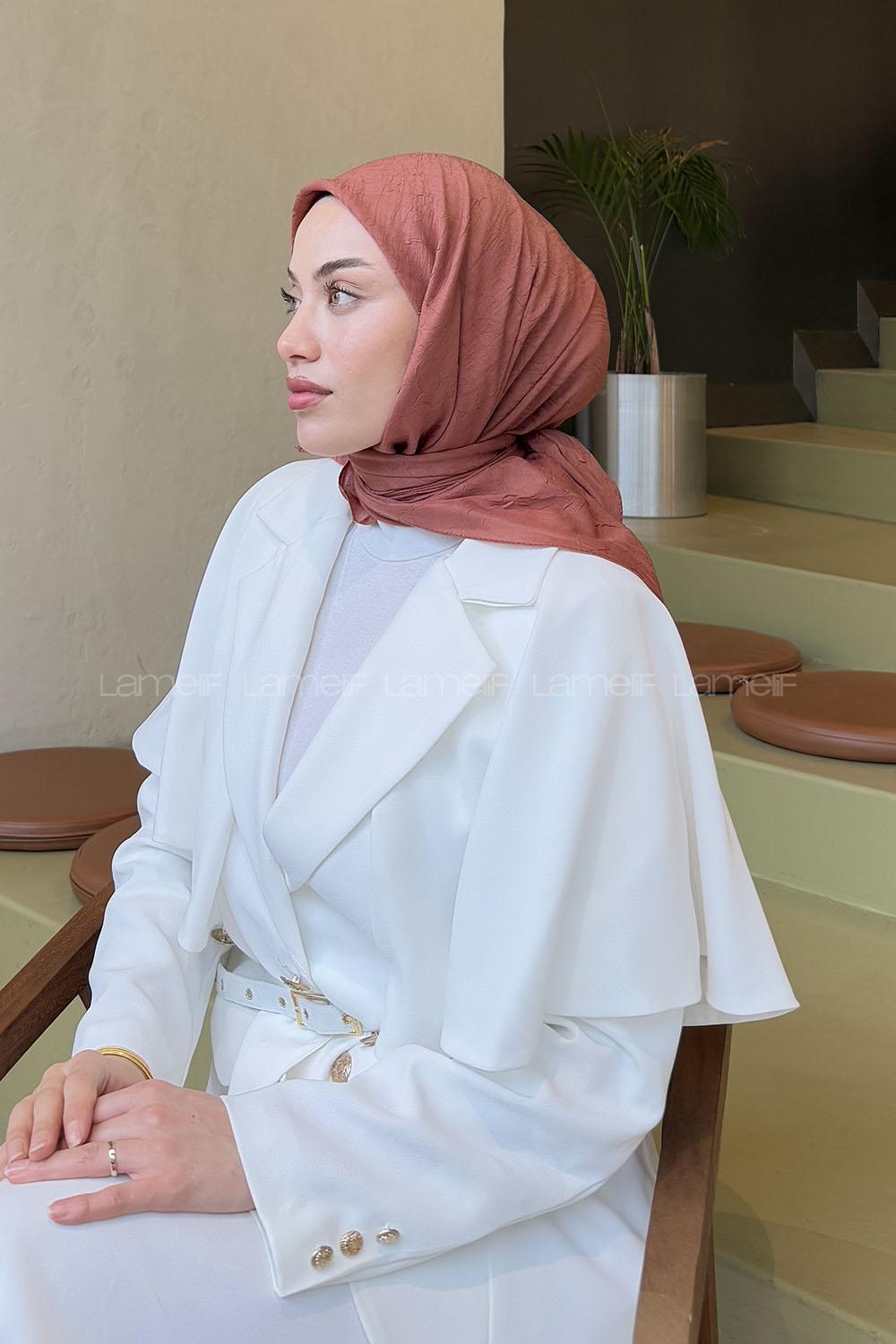 Lamelif Bambu Eşarp Tarçın