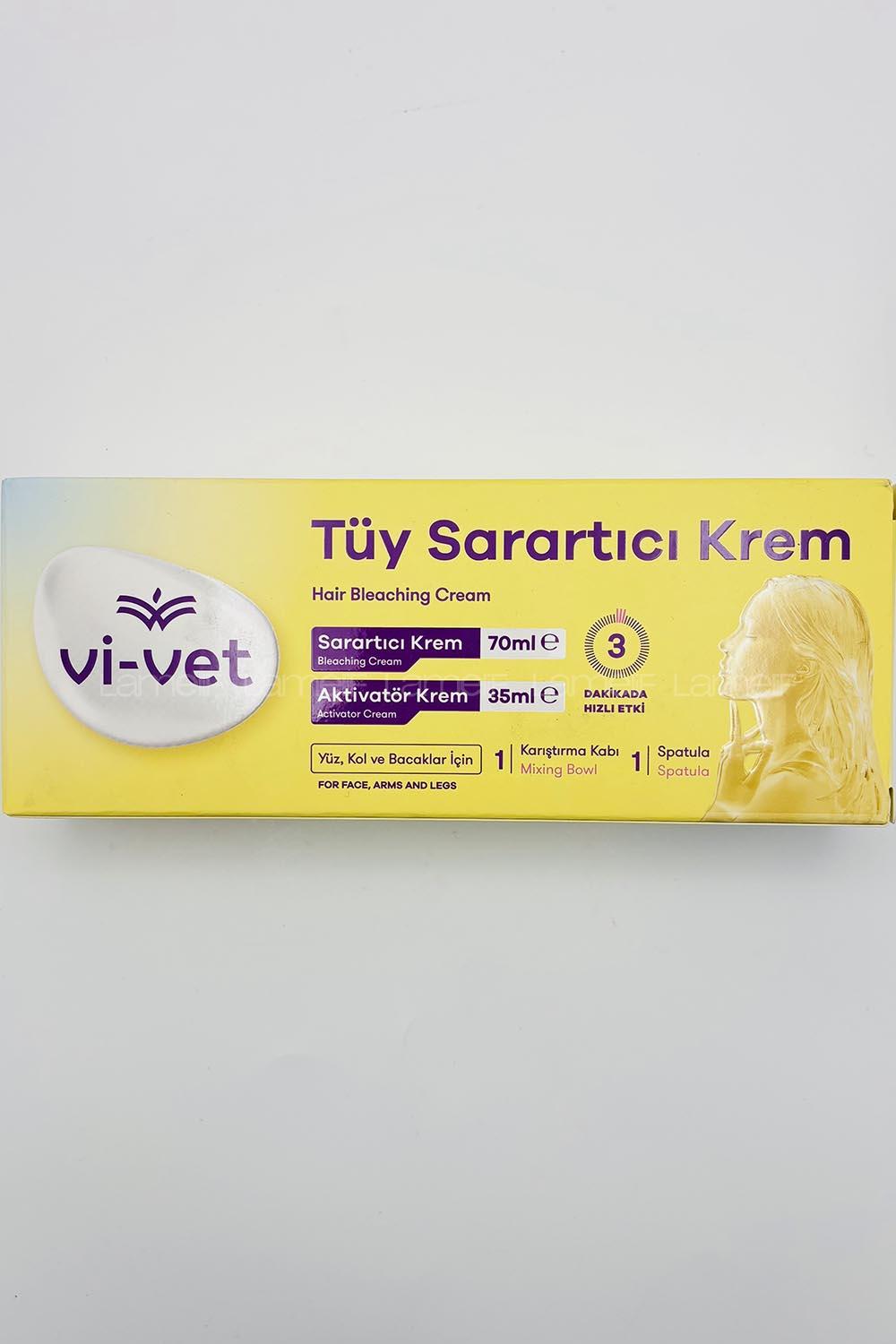 Lamelif Vivet Tüy Sarartıcı Krem 70 ml+35 ml