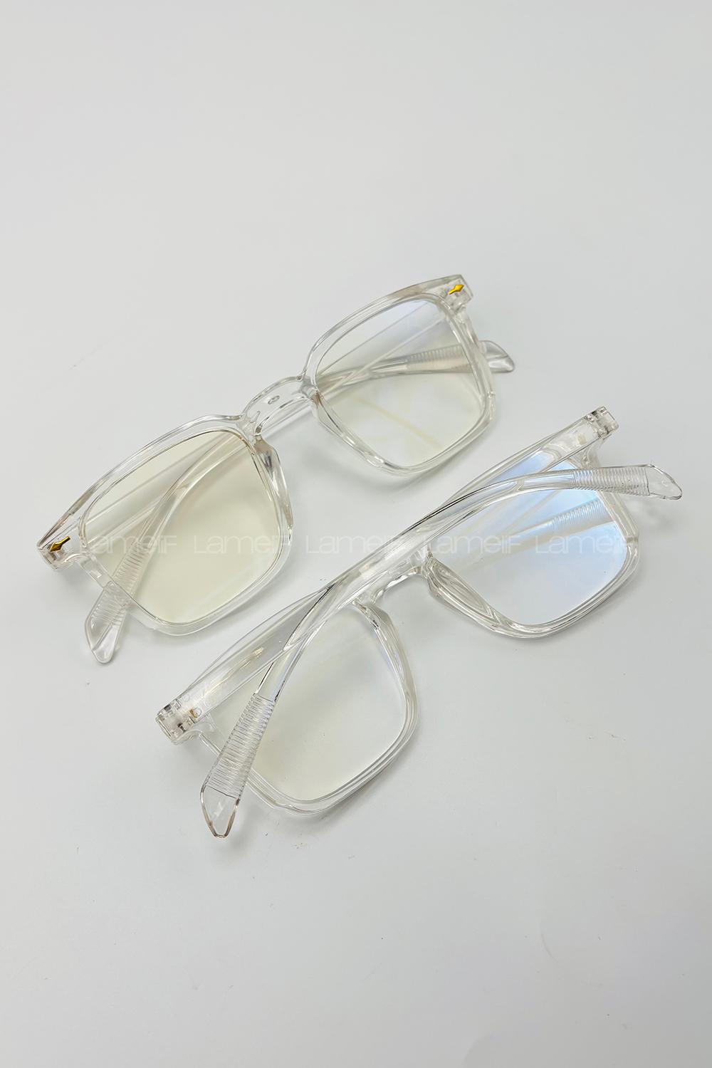 Lamelif Oly Şeffaf Çerçeve Güneş Gözlüğü