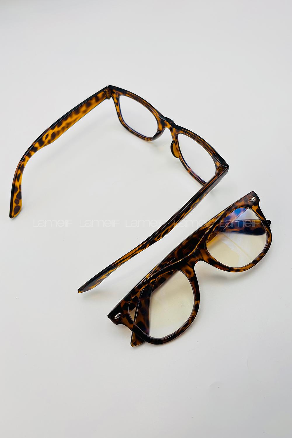 Lamelif RayBan Leopar Çerçeve Güneş Gözlüğü