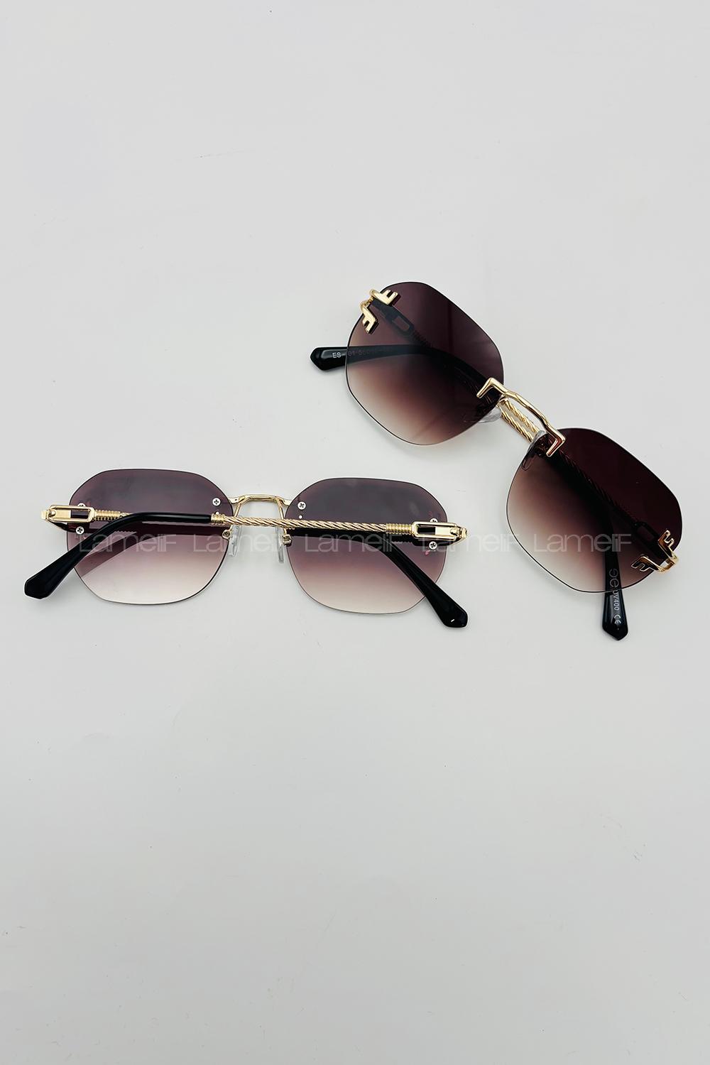 Lamelif Bumble Luxery Kahverengi Güneş Gözlüğü