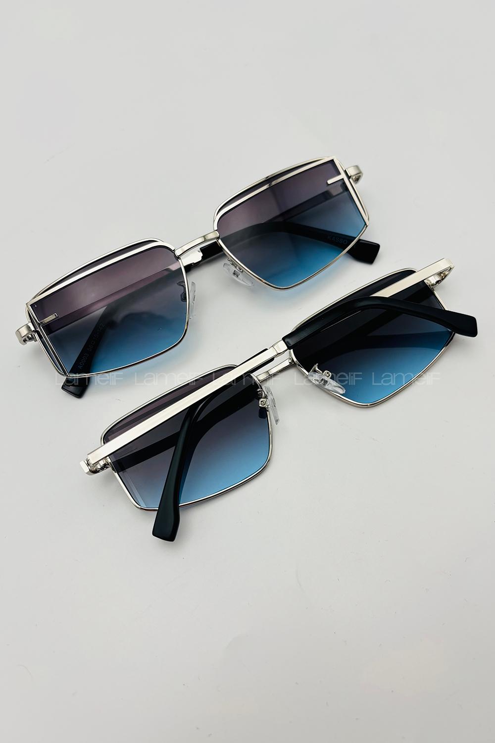 Lamelif Fendi İmzalı Luxery Blok Renk Güneş Gözlüğü