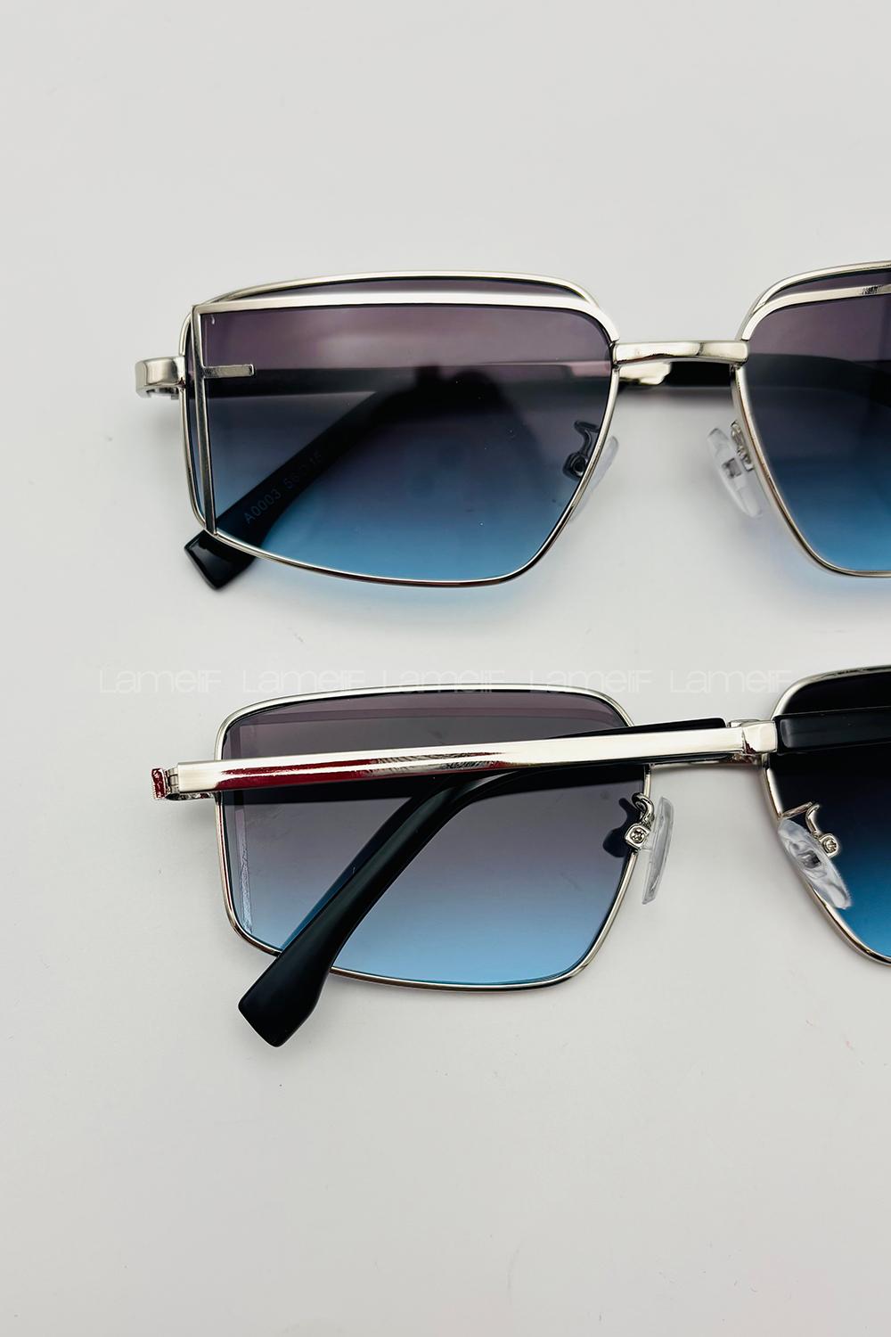 Lamelif Fendi İmzalı Luxery Blok Renk Güneş Gözlüğü