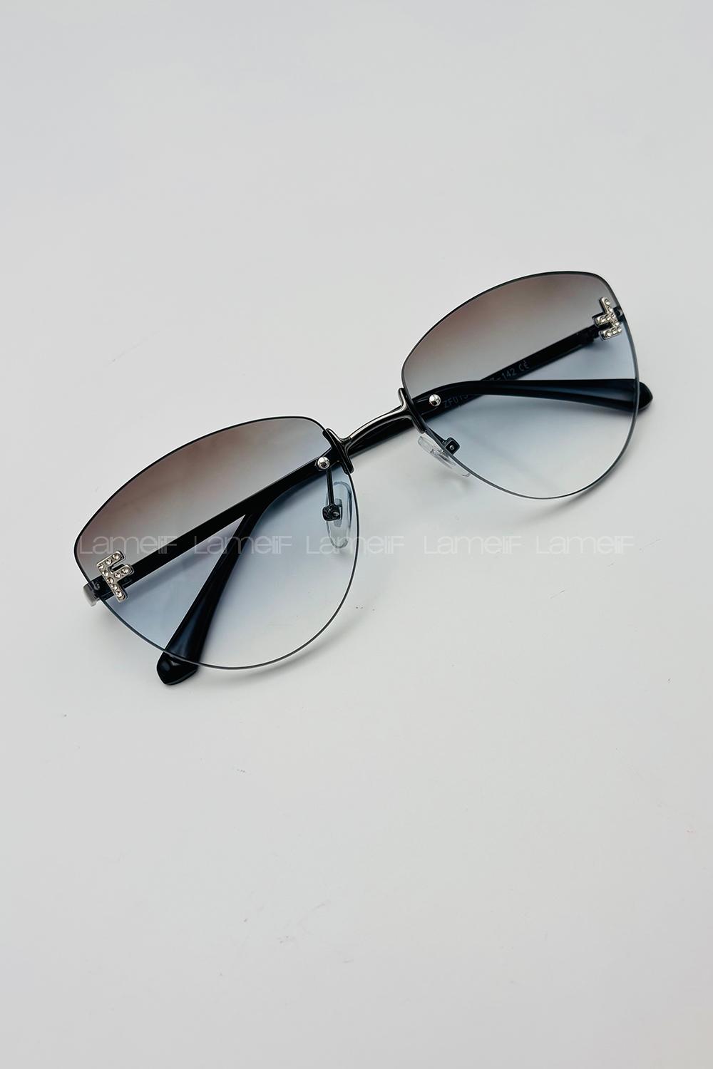 Lamelif Fendi Luxery Blok Renk Güneş Gözlüğü