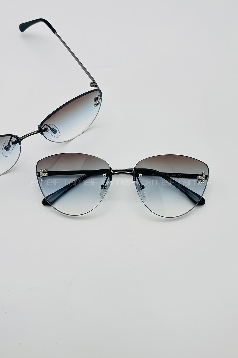 Lamelif Fendi Luxery Blok Renk Güneş Gözlüğü