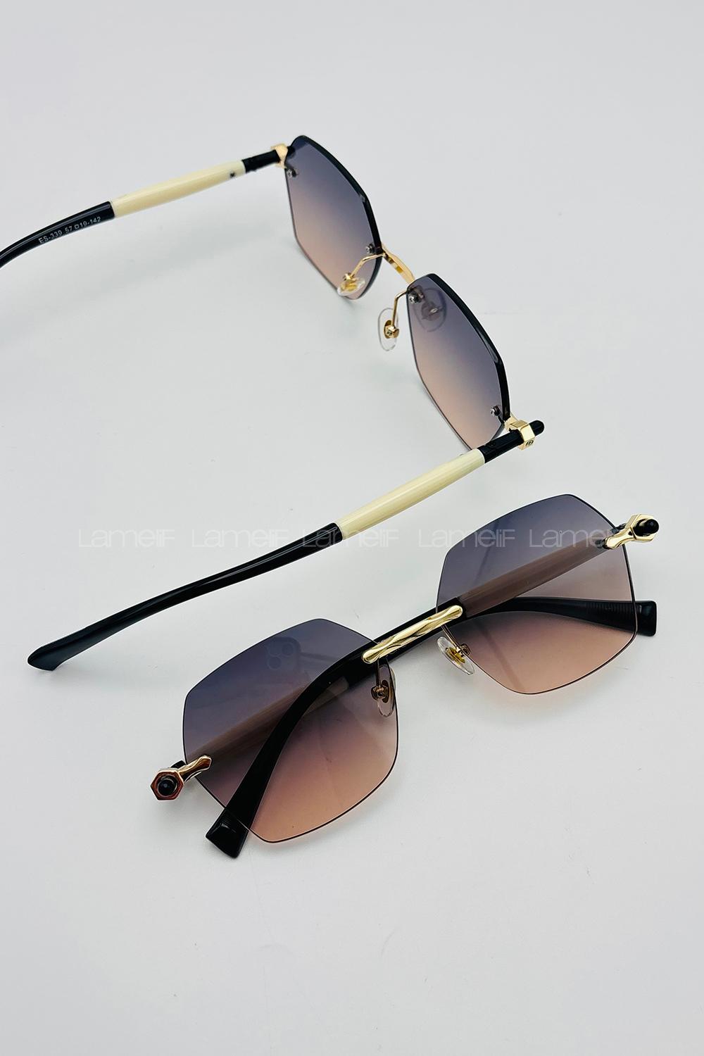 Lamelif Rita Luxery Blok Renk Güneş Gözlüğü
