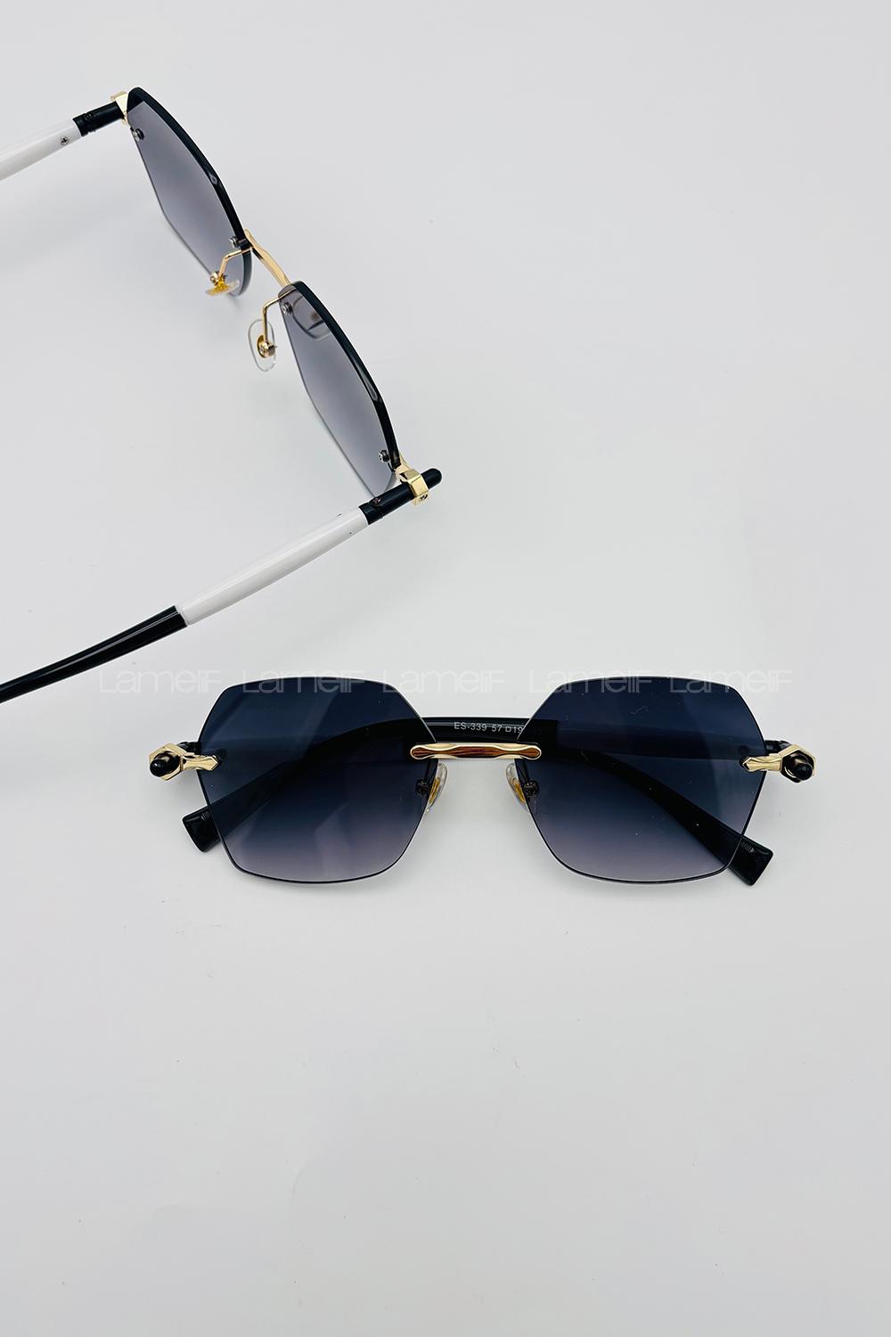 Lamelif Rita Luxery Siyah Güneş Gözlüğü