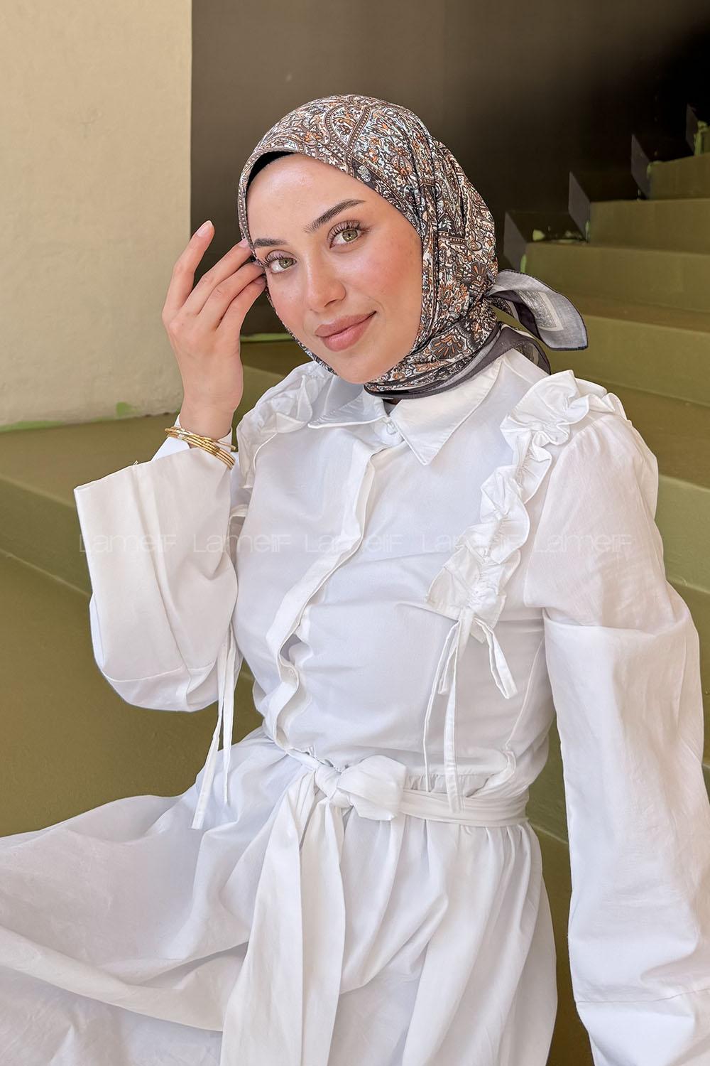 Lamelif Retro Desen kokulu Prime Soft Füme