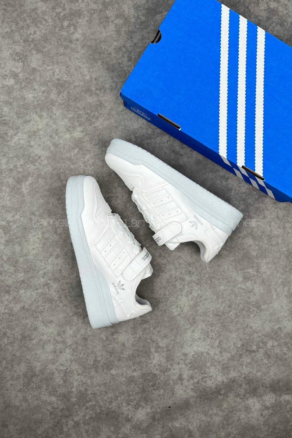 Lacivert Bileksiz Forum Spor Ayakkabı Beyaz