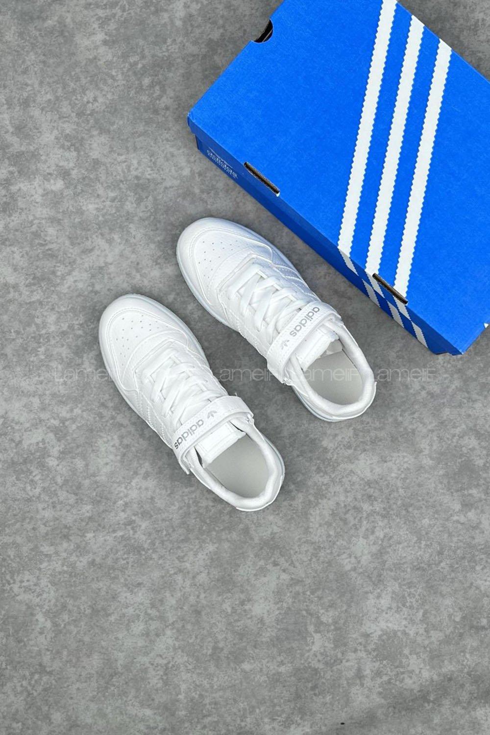 Lacivert Bileksiz Forum Spor Ayakkabı Beyaz