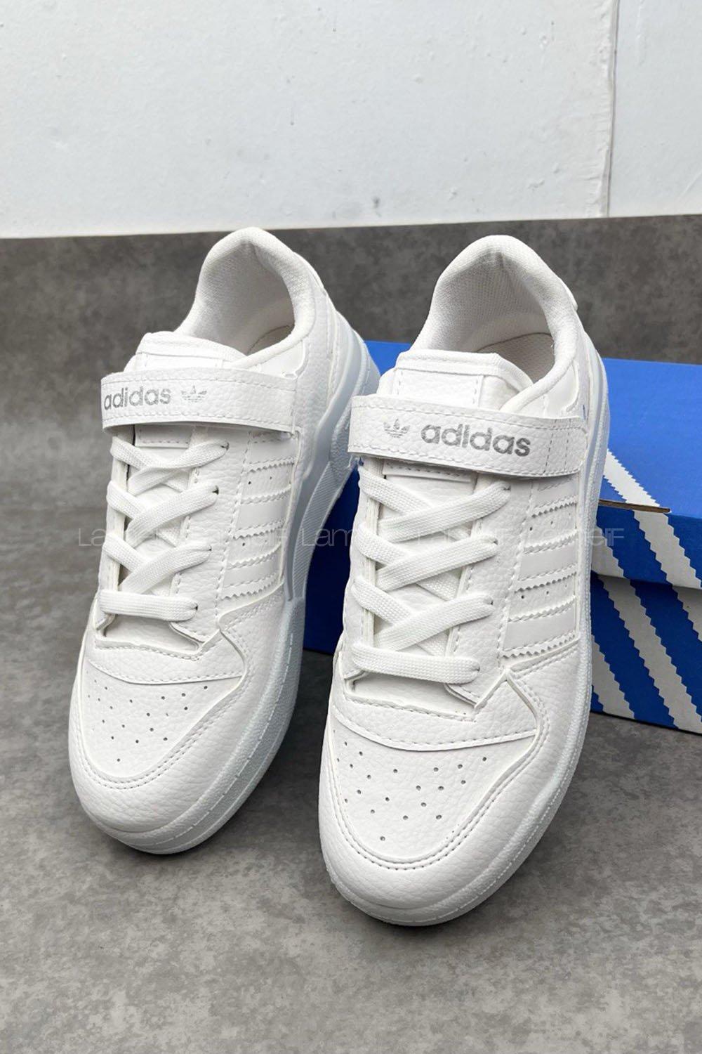 Lacivert Bileksiz Forum Spor Ayakkabı Beyaz