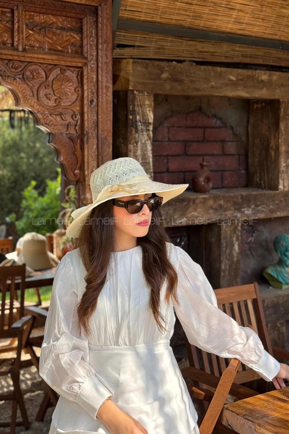 Lamelif Yazlık Hasır Şapka