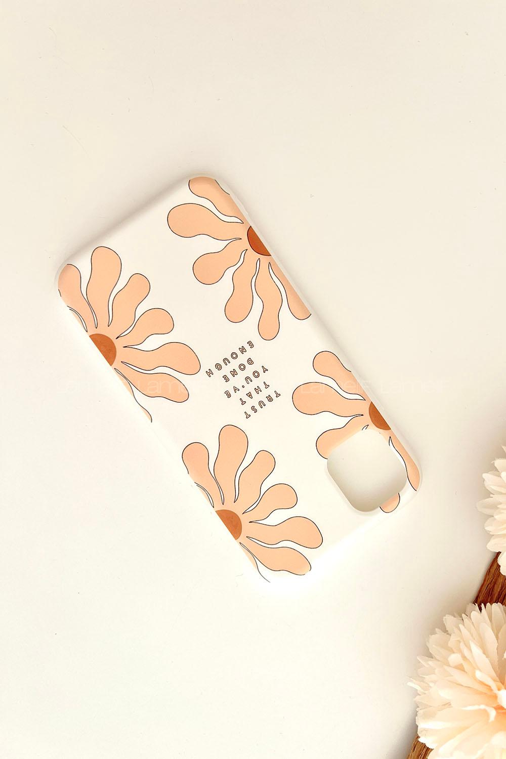 Lamelif  ıPhone 11 Çiçekli Telefon Kılıfı