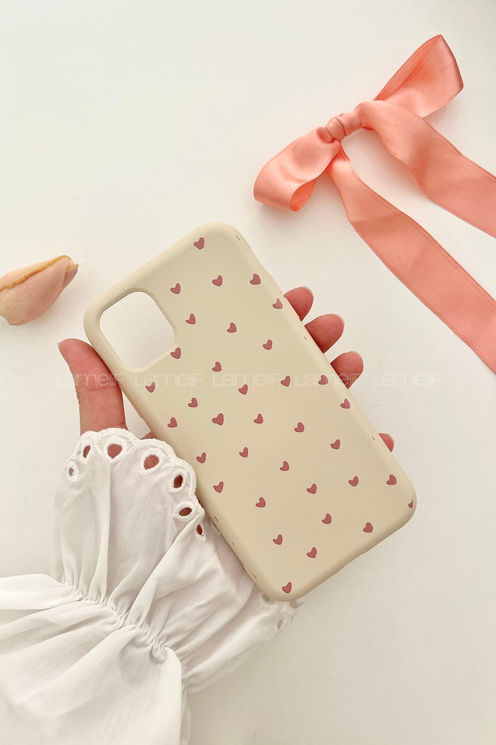 Lamelif  ıPhone 11 Kalp Telefon Kılıfı