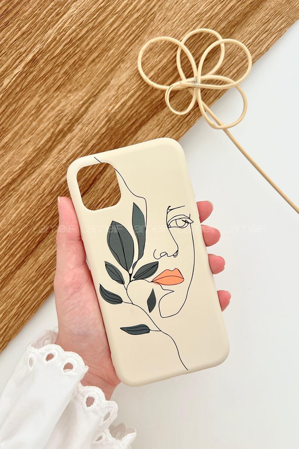 Cream Printed Iphone 11 Phone Case