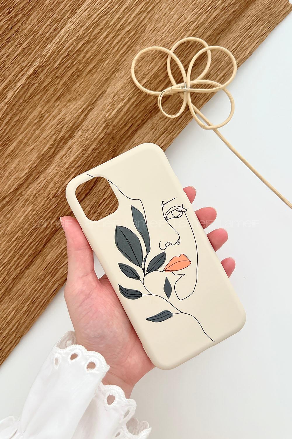 Cream Printed Iphone 11 Phone Case