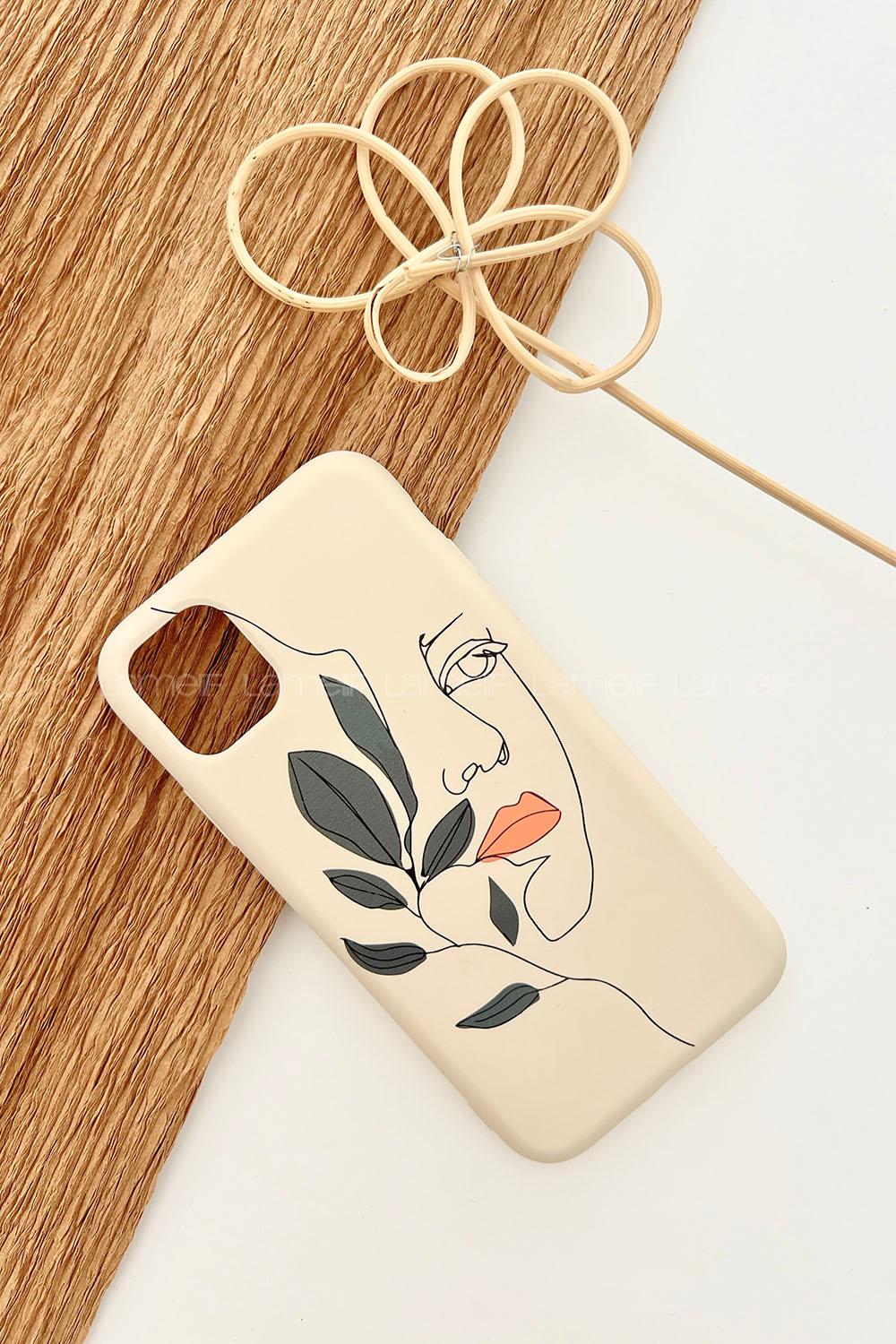 Cream Printed Iphone 11 Phone Case