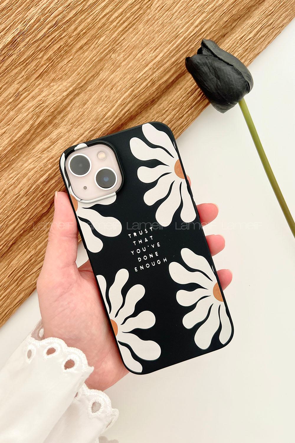 Lamelif  ıPhone 13-14 Trust Baskılı Telefon Kılıfı