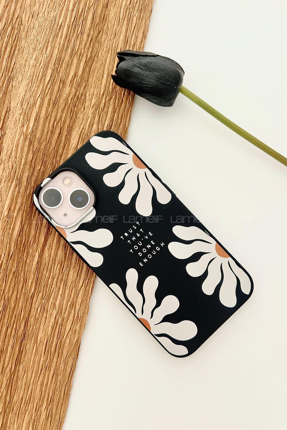 Lamelif  ıPhone 13-14 Trust Baskılı Telefon Kılıfı