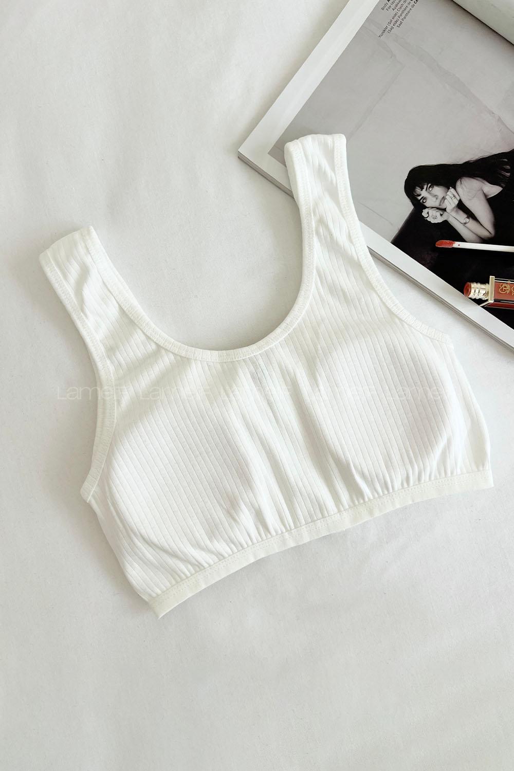 Lamelif Askılı Pedli Fermuarlı Sporcu Sütyen