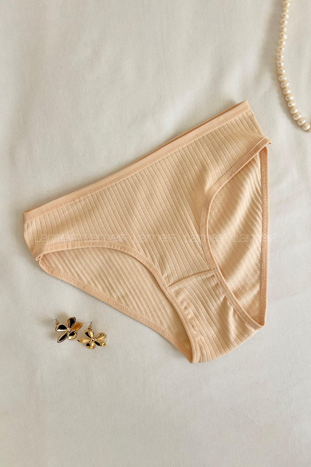 Lamelif Kotton Bayan Klasik Fitilli Külot